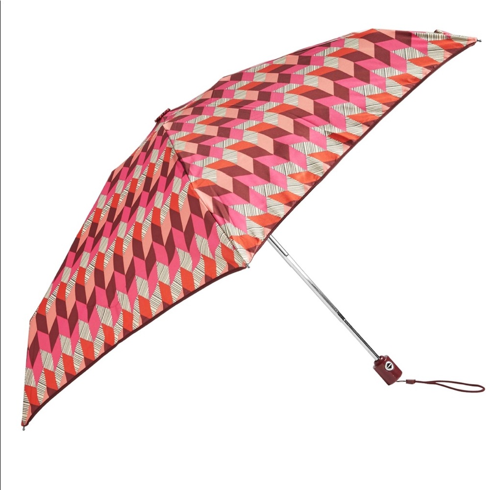 Vera Bradley mini umbrella bohemian chevron NWT